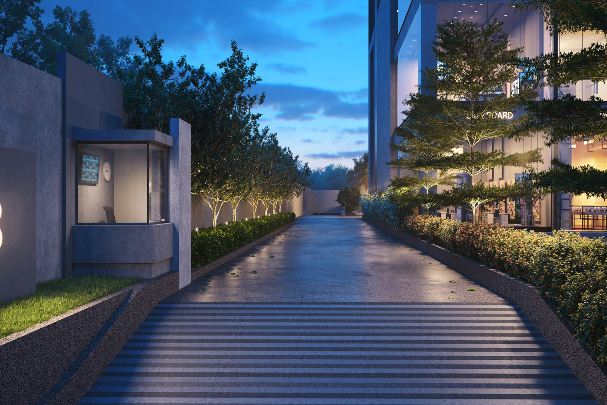 Swati 18 exterior — daytime render